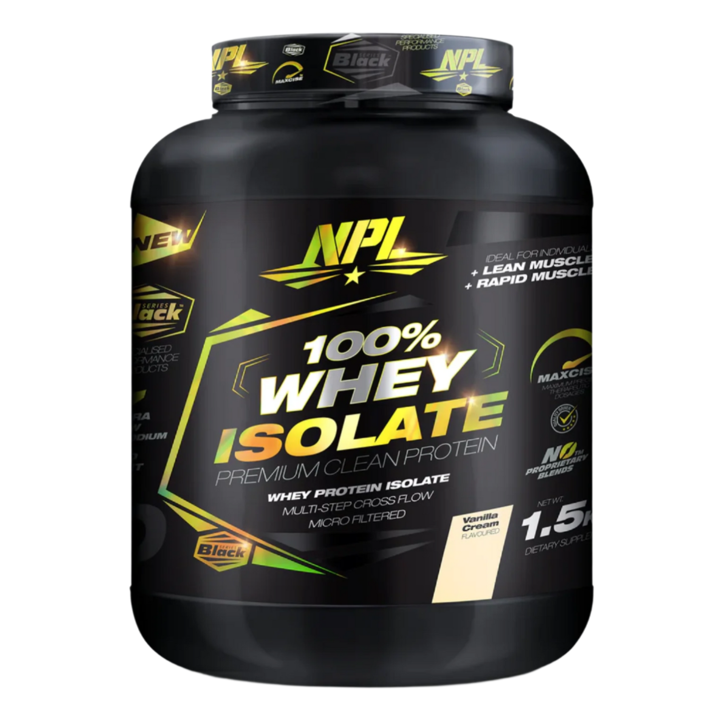 NPL - 100% Whey Isolate 1.5kgs