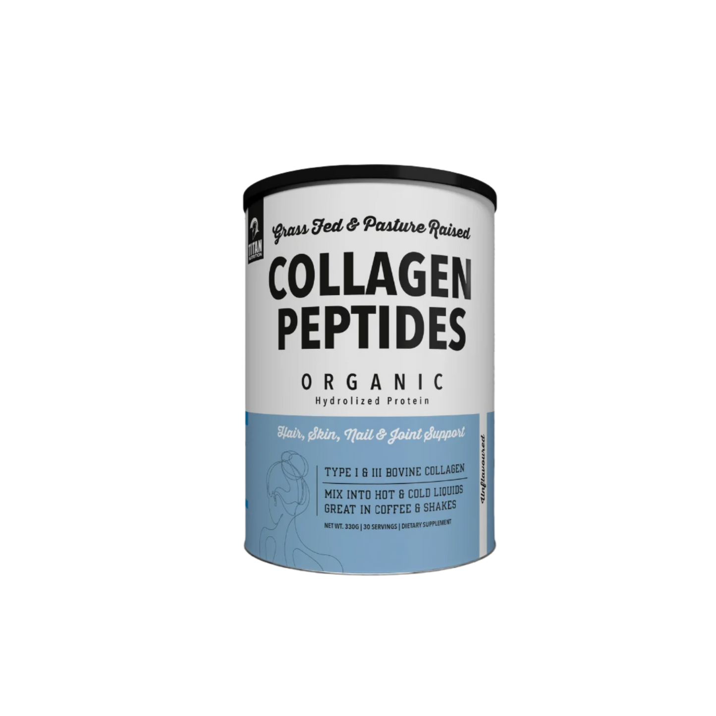 Titan Nutrition - COLLAGEN PEPTIDES Unflavoured, 30 Servings