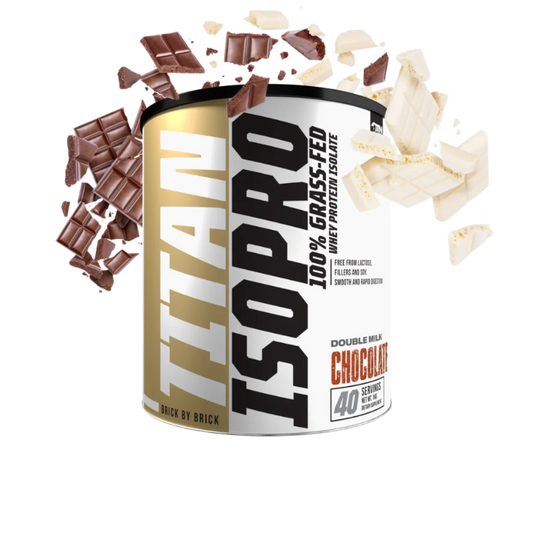 Titan Nutrition - ISOPRO Grass Fed Whey Protein Isolate 40 Servings