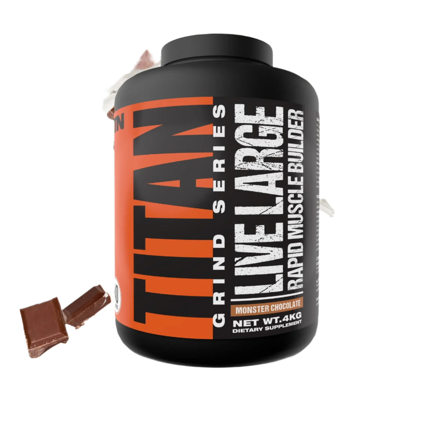 Titan Nutrition - LIVE LARGE Rapid Muscle Builder, 40 Servings