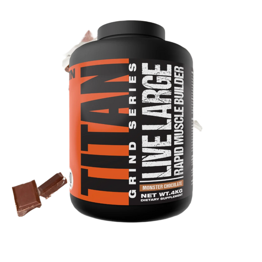 Titan Nutrition - LIVE LARGE Rapid Muscle Builder, 40 Servings