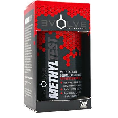 EVOLVE NUTRITION - METHYL-TEST 120's