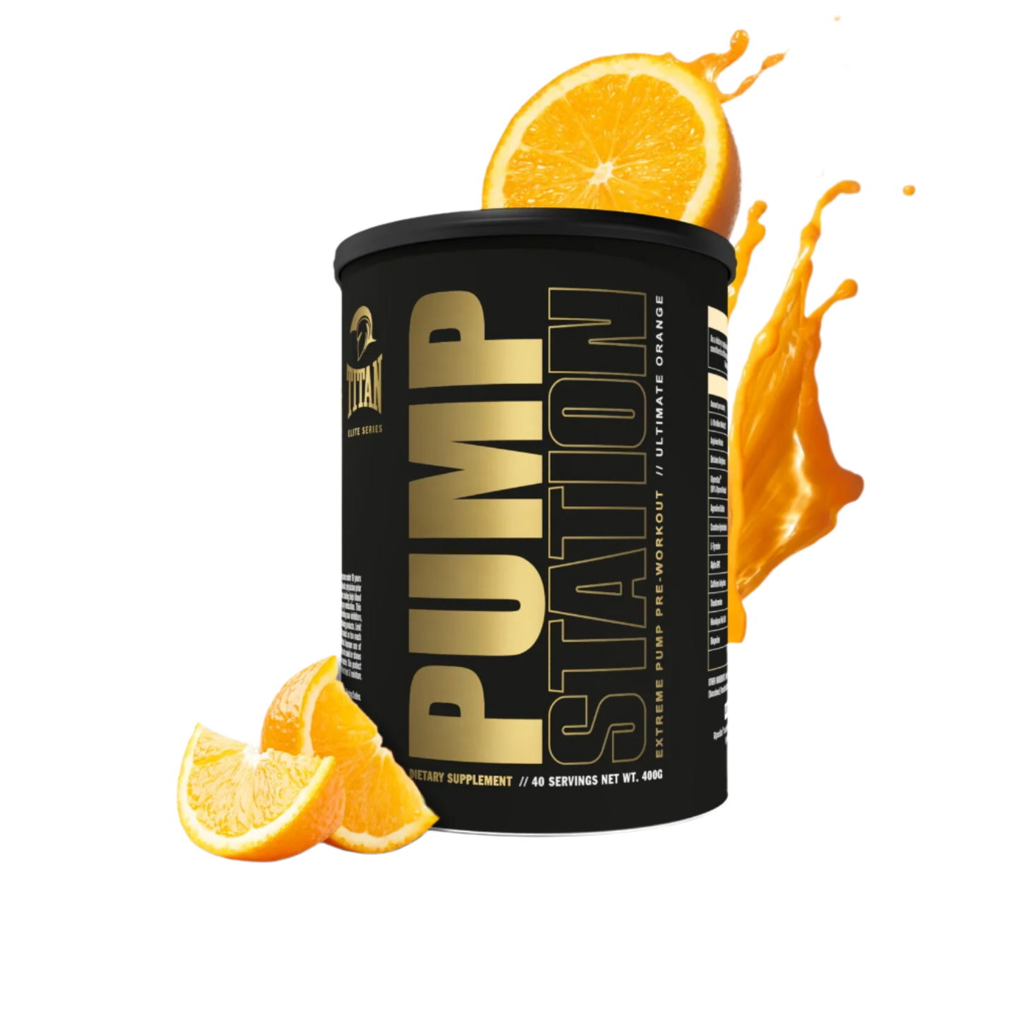 Titan Nutrition - PUMP STATION 6X Pump Pre-Workout, 40 Servings