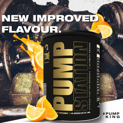 Titan Nutrition - PUMP STATION 6X Pump Pre-Workout, 40 Servings