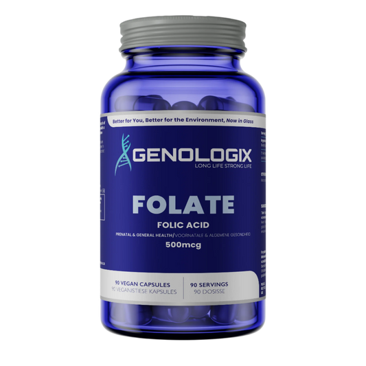 Genologix - Folate (Folic Acid) 500mcg