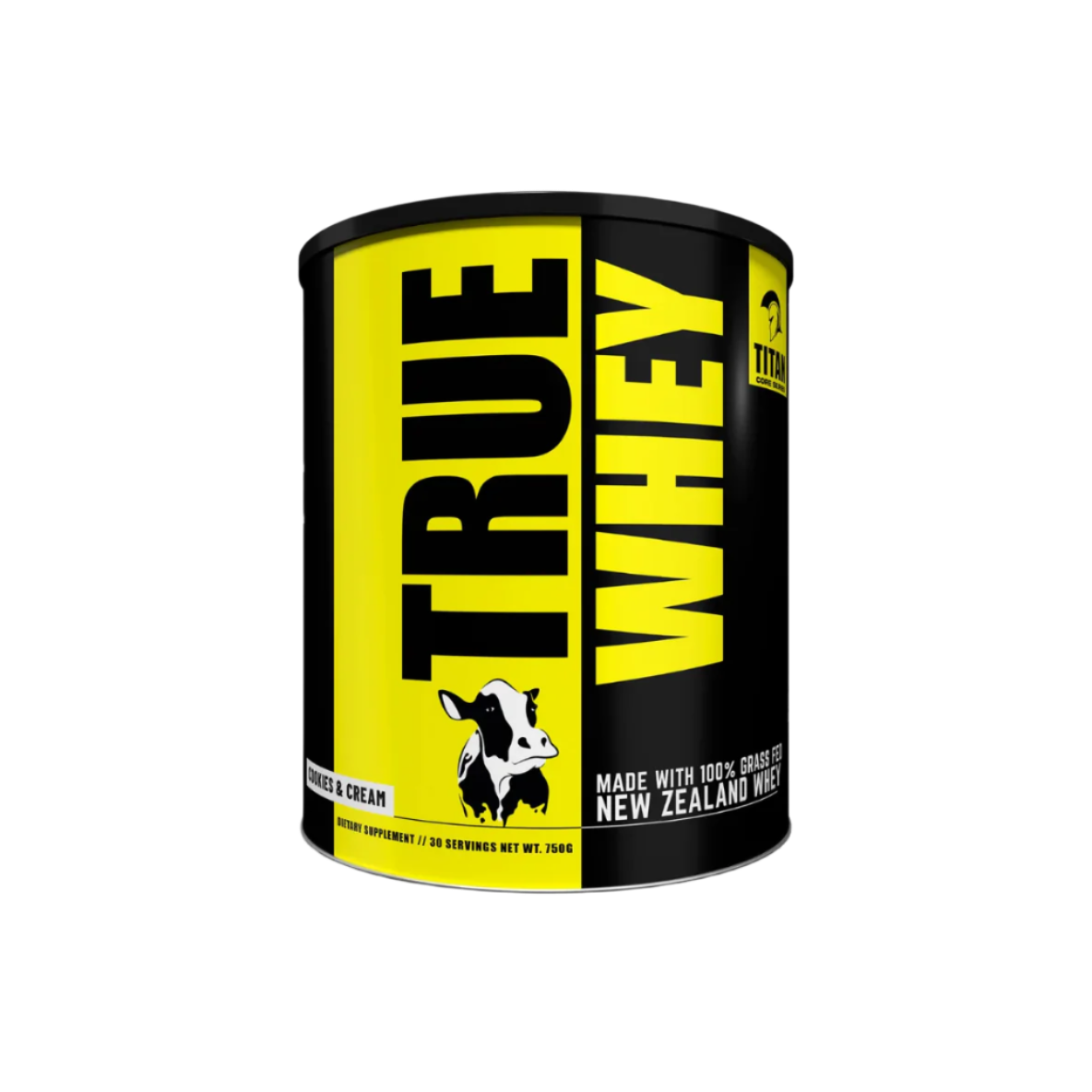 Titan Nutrition - TRUE WHEY 100% Grass-Fed New Zealand Whey Protein, 30 Servings